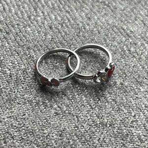 Swarovski Sanrio Hello Kitty stackable rings